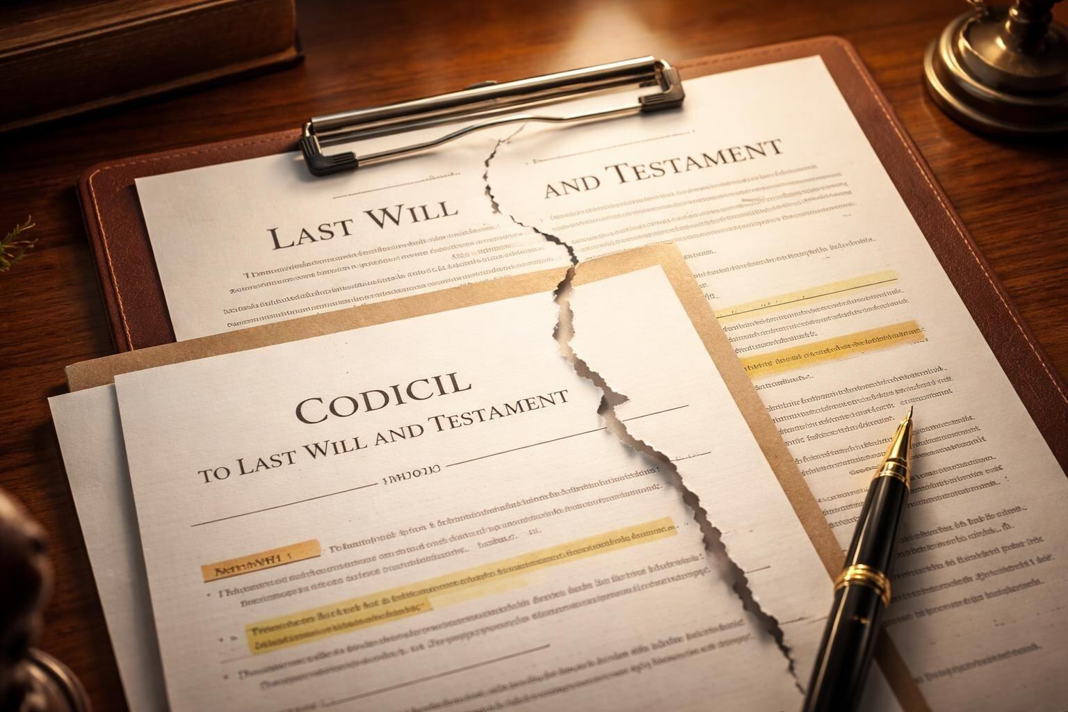 Codicil: How to Amend Your Will Without Starting Over